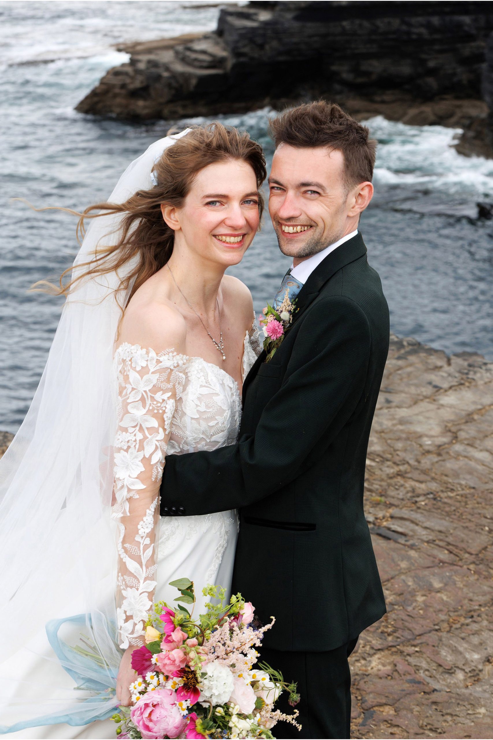 Wedding photographs at Kilkee