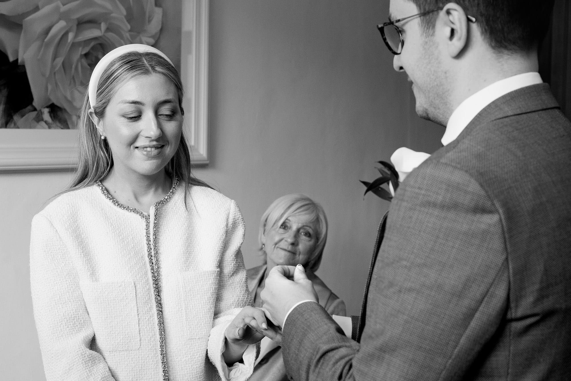 Cork City registry office wedding