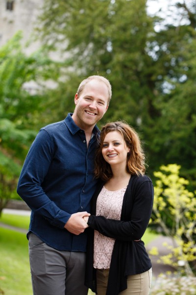 couple photoshoot in Blarney Castle Cork