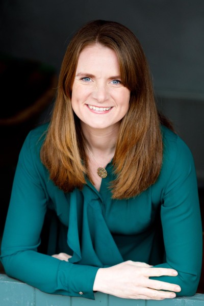 Professional headshot for bio pic featuring composer Fiona Linnane