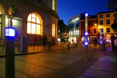 Cork city at night - Oliver Plunket St.