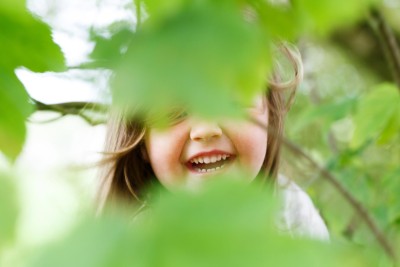 child portrait photographer Cork - childhood photography - Sophie giggeling