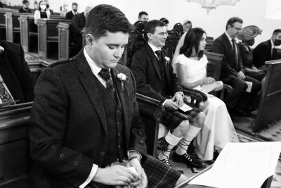 best man checks he has the wedding rings