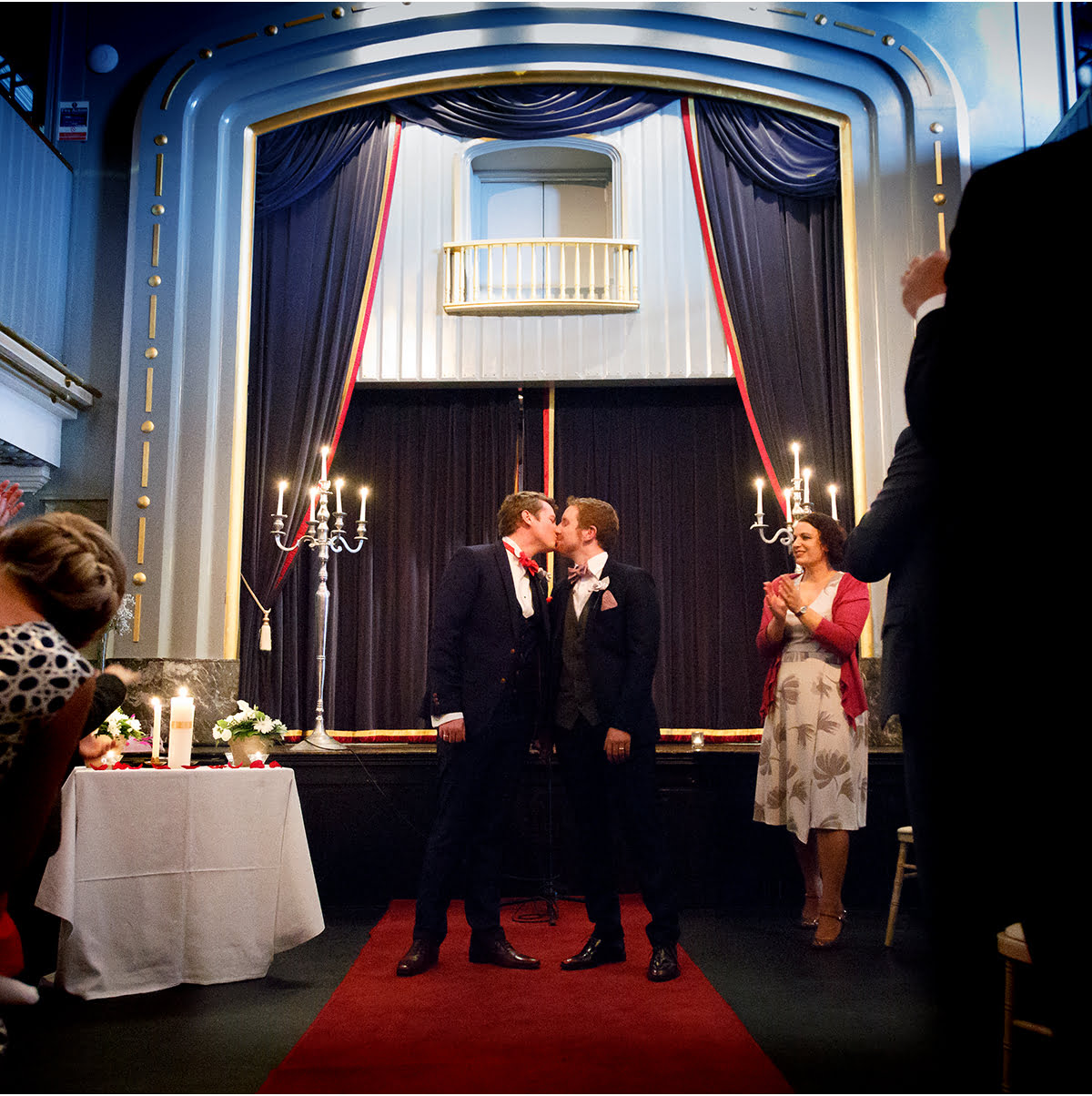 Langtons Set Theatre gay wedding